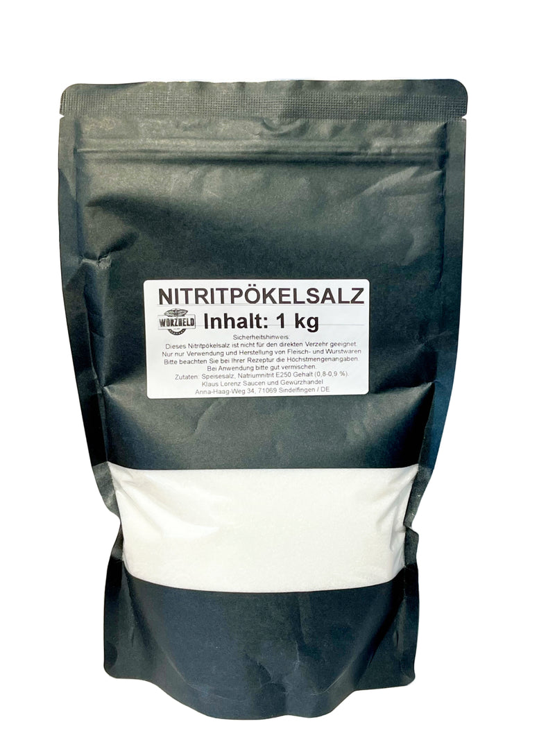 Nitritpökelsalz Fein, zur Herstellung von Pökelwaren 1000 gr von Würzheld