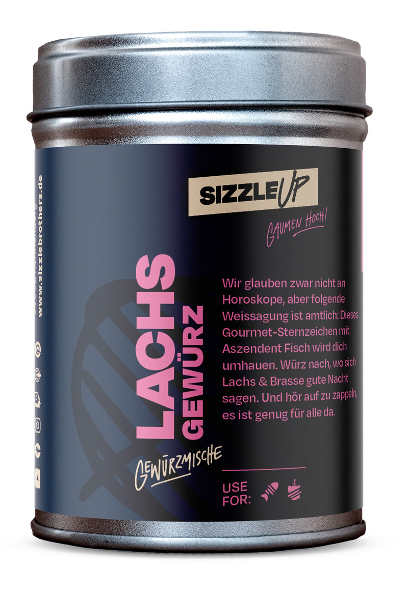 Lachsgewürz Sizzlebrothers 120gr