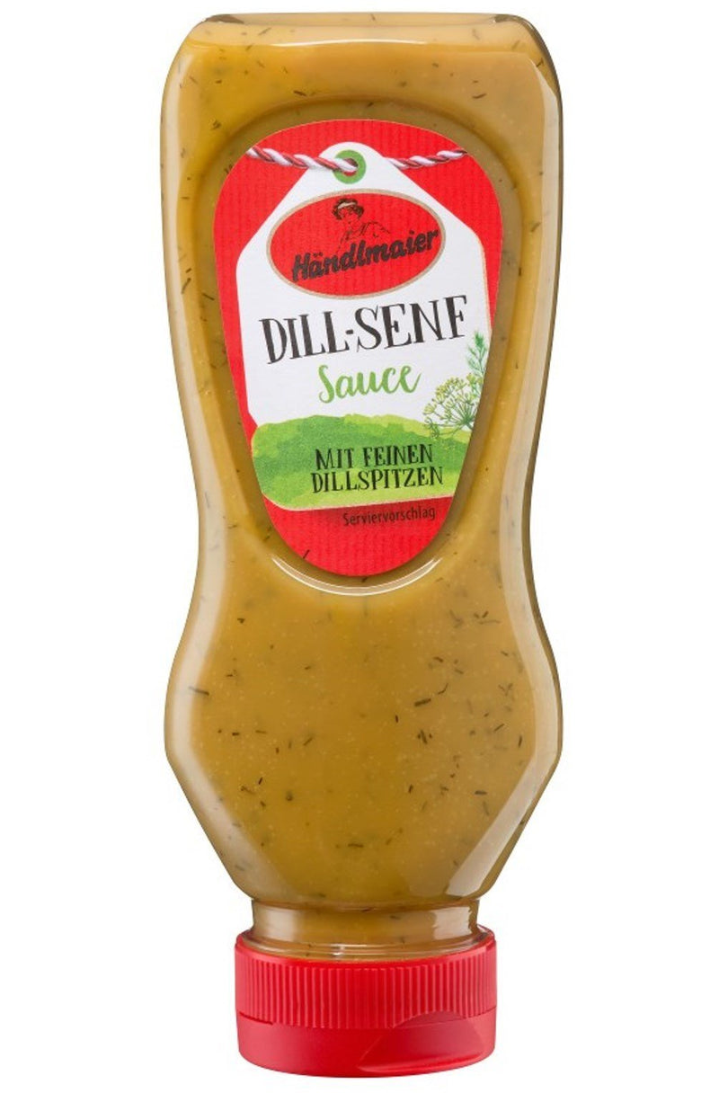 Dill-Senf Sauce von Händlmaier 225ml in der Squeezeflasche - Grillbilliger