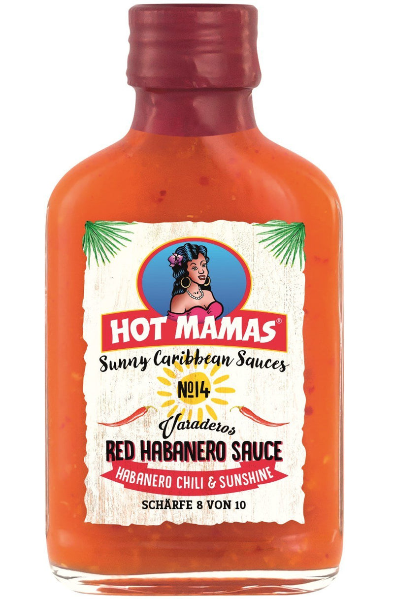 Hotmamas N° 14 red Habanero Sauce 95ml - Grillbilliger