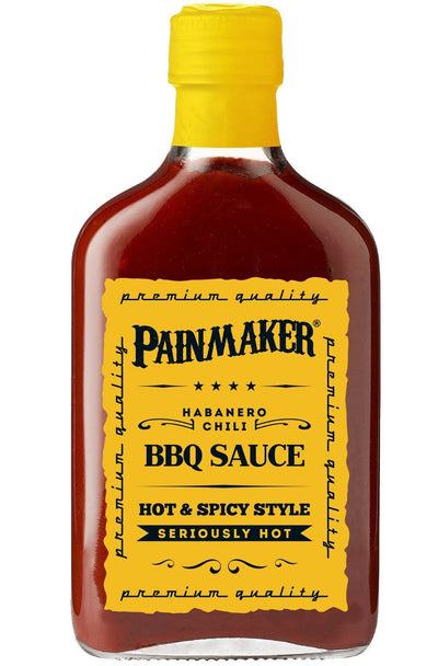 PAINMAKER Habanero Chili BBQ Sauce 195ml - Grillbilliger